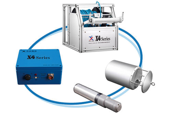 育才镇声呐检测