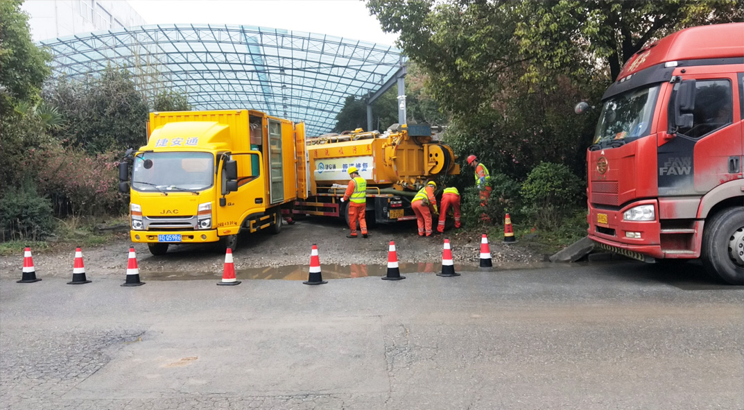 育才镇成区雨污水管网“四位一体”检测疏通项目